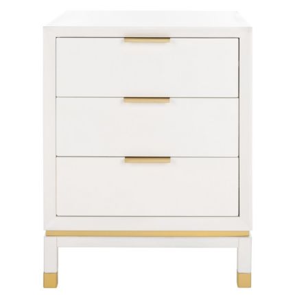 Baskin 3 Drawer Accent Table