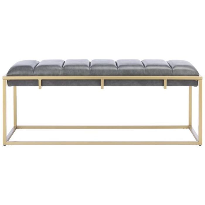 Thalam Channel Tufted Bench