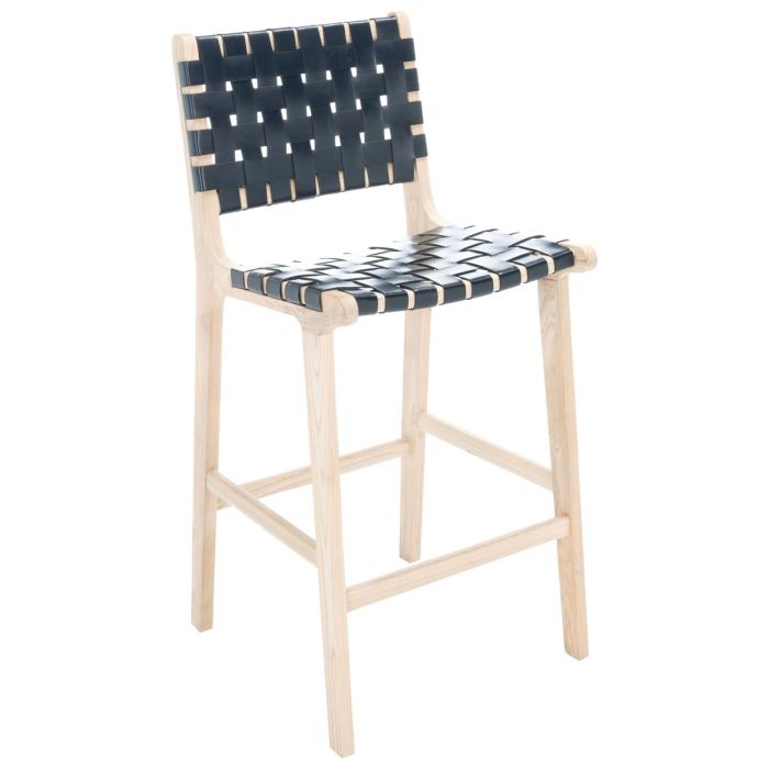 Adah Leather Counter Stool