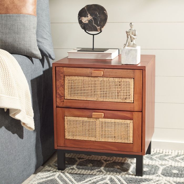 Erica 2 Drawer Nightstand