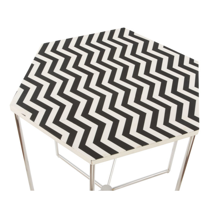 Forma Side Table Black &Amp; White