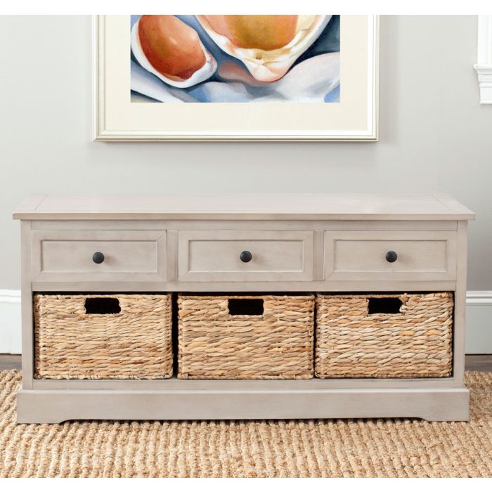 Damien 3 Drawer Storage Bench