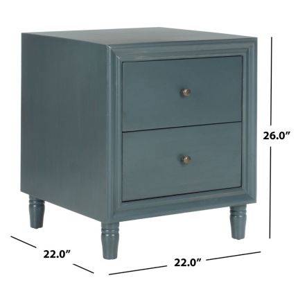 Blaise Nightstand With Storage Drawers