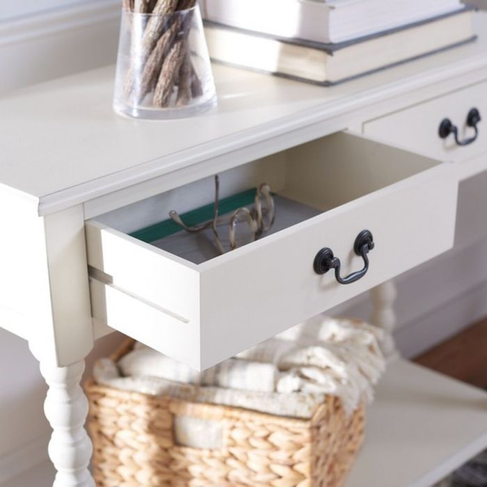 Athena 2 Drawer Console Table