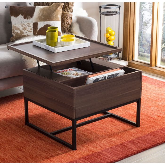 Kristie Contemporary Lift-Top Coffee Table