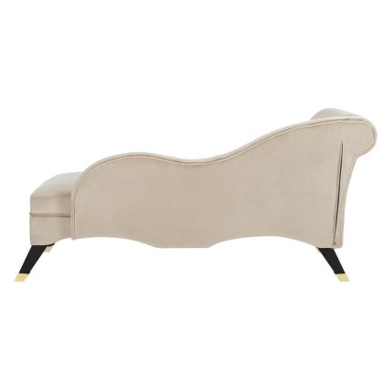 Caiden Velvet Chaise W/ Pillow