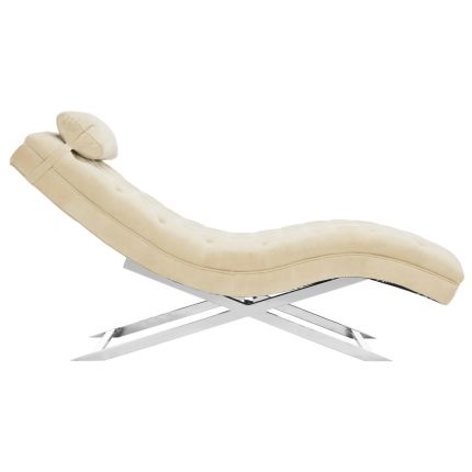 Monroe Chaise W/ Headrest Pillow