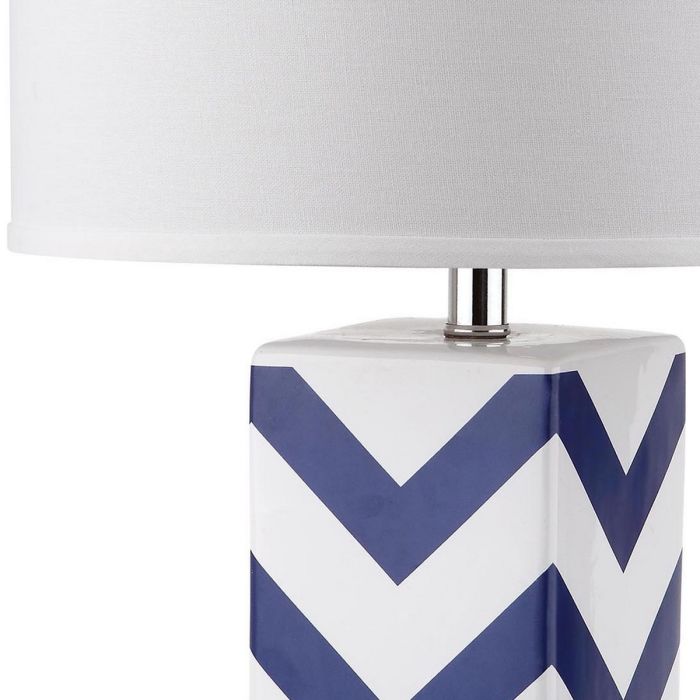 Chevron 27-Inch H Stripe Table Lamp