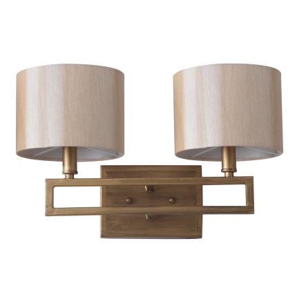 Gold Double Light Sconce