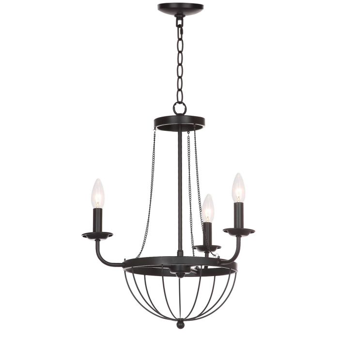 Jacques 18-Inch Dia Adjustable Chandelier