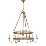 Crowley 31-Inch Dia Adjustable Chandelier