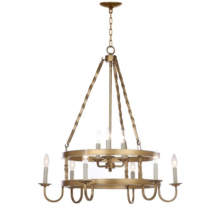 Crowley 31-Inch Dia Adjustable Chandelier