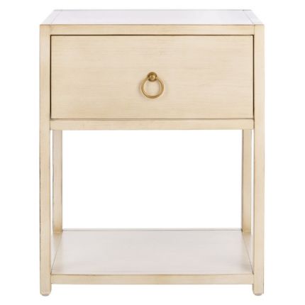 Yudi 1 Drawer 1 Shelf Nightstand