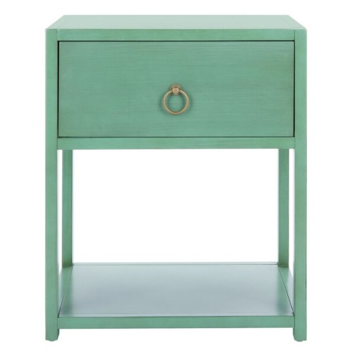 Yudi 1 Drawer 1 Shelf Nightstand